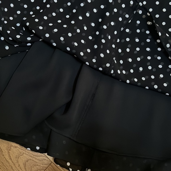 Silk polka dots skirt - Picture 5 of 10